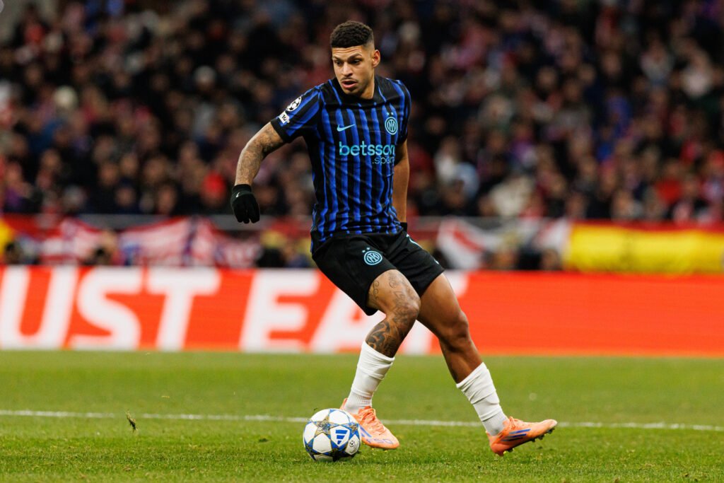 Champions League league phase game between Atletico de Madrid and Internazionale Milano, Inter, Roma, Luis Henrique, Udogie, Tottenham