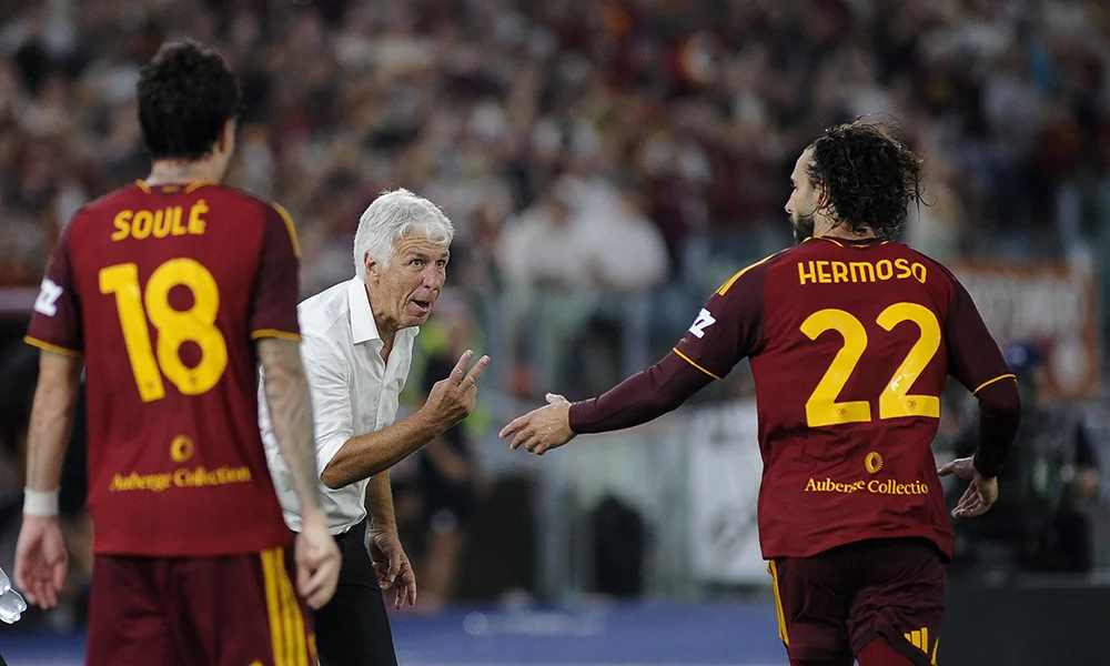 Roma, Gasperini, Hermoso, Champions League, Fenerbahce