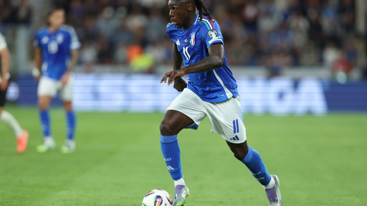 Kean non si allena con la nazionale, in dubbio per la Roma?