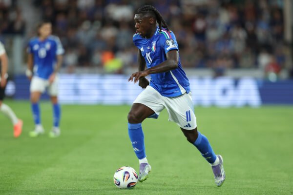 Kean non si allena con la nazionale, in dubbio per la Roma?