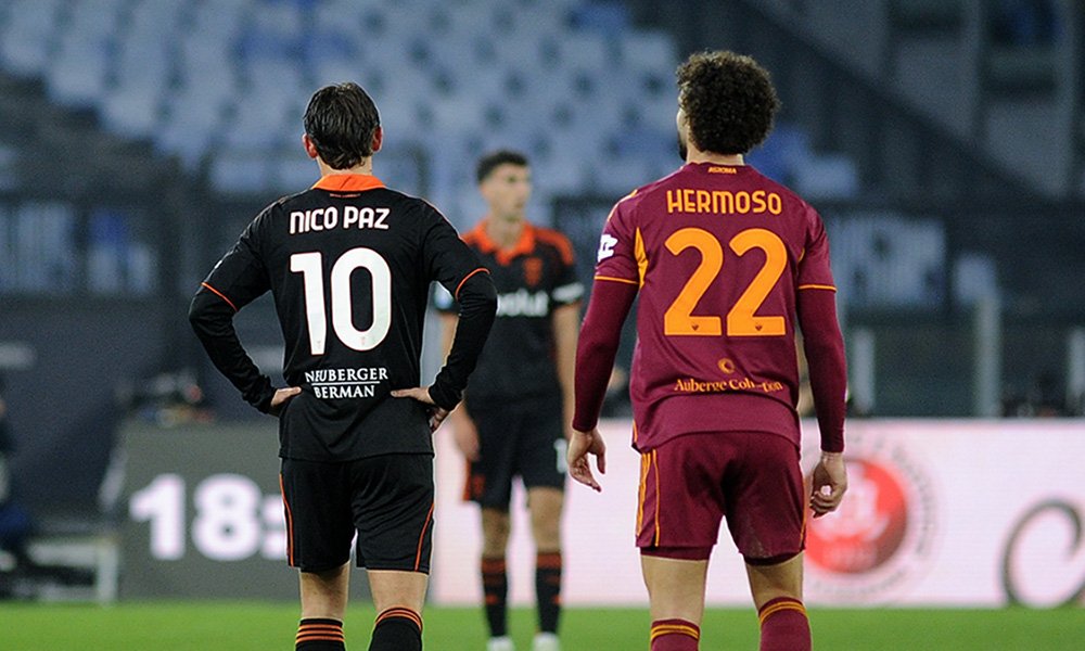 Hermoso e Nico Paz, Como Roma Nico Paz Couto