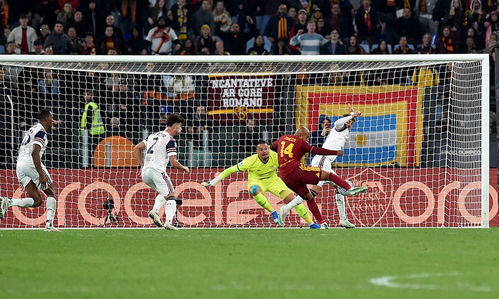 La moviola di Roma-Cagliari: bene il Var, meno Feliciani