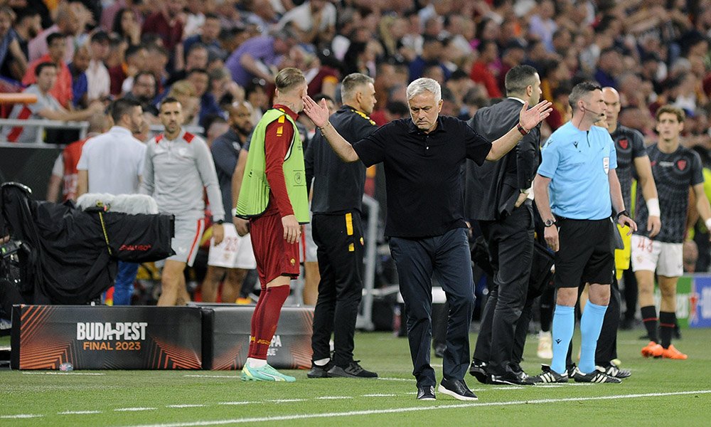 Roma Mourinho Drugi Olimpico, Roma Zola Gasperini Mourinho